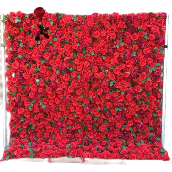 decorative flowers & wreaths spr artificial silk wall wedding backdrops for decoration
decorative flowers & wreaths spr artificial silk wall wedding backdrops for decoration