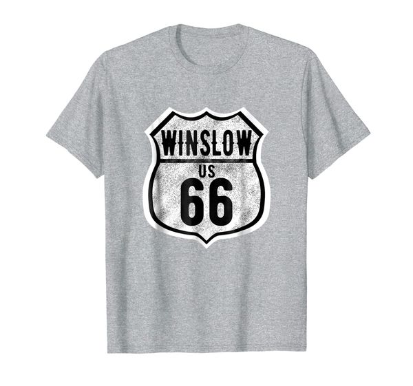 winslow arizona historic route 66 distressed graphic t-shirt, White;black
winslow arizona historic route 66 distressed graphic t-shirt, White;black