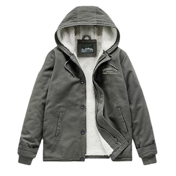 running jackets male clothing windproof overall men casual warm jacket thicken fleece winter coat flight military bomber hooded, Black;red
running jackets male clothing windproof overall men casual warm jacket thicken fleece winter coat flight military bomber hooded, Black;red