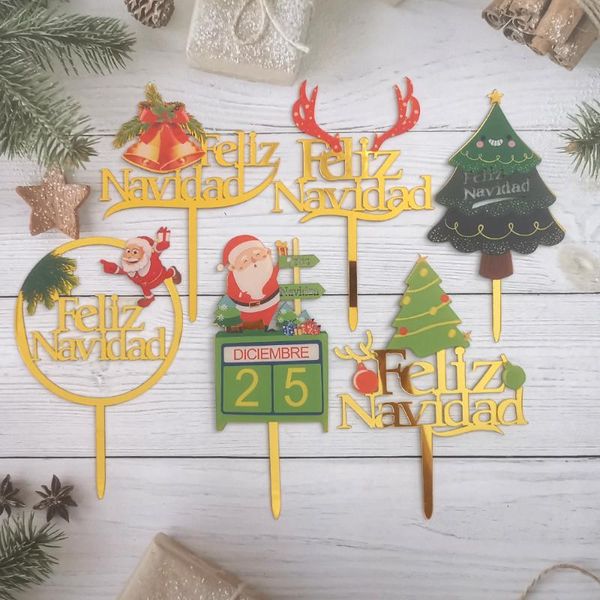 other event & party supplies cake card insertion christmas cartoon spanish acrylic color printing decoration
other event & party supplies cake card insertion christmas cartoon spanish acrylic color printing decoration