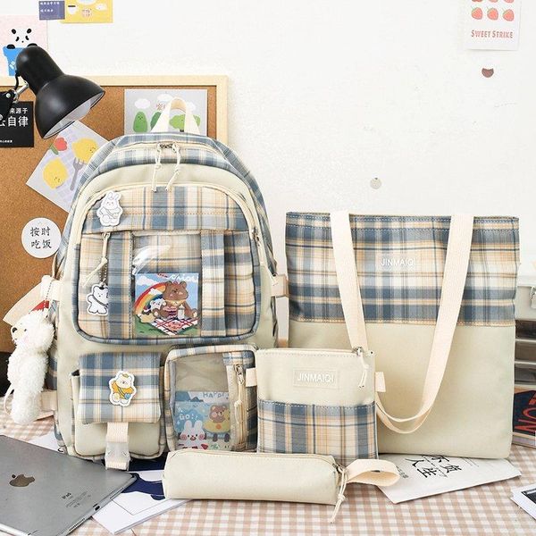 backpack 2021 4pcs/set canvas school backpacks women lovely bags for teenage girls bookbags students travel shoulder female50
backpack 2021 4pcs/set canvas school backpacks women lovely bags for teenage girls bookbags students travel shoulder female50