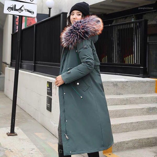 women's down & parkas fashion long detachable lamb hair liner parker cotton jacket coat 2021 warm winter jackets big faux fur coats, Black
women's down & parkas fashion long detachable lamb hair liner parker cotton jacket coat 2021 warm winter jackets big faux fur coats, Black