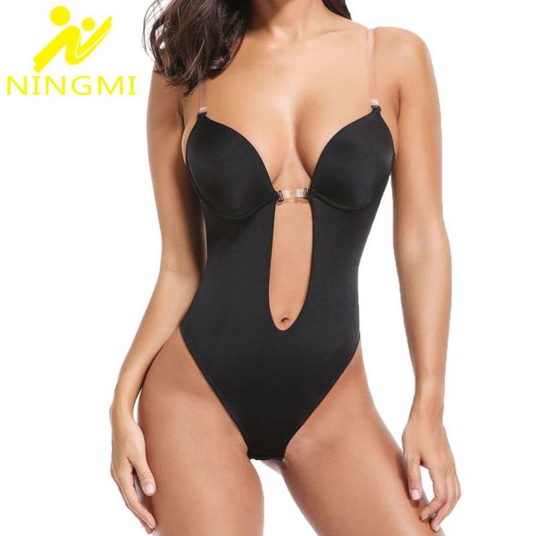 women u plunge body shaping bodysuit shaper cup bra wedding waist trainer full slip underwear women's shapers, Black;white
women u plunge body shaping bodysuit shaper cup bra wedding waist trainer full slip underwear women's shapers, Black;white
