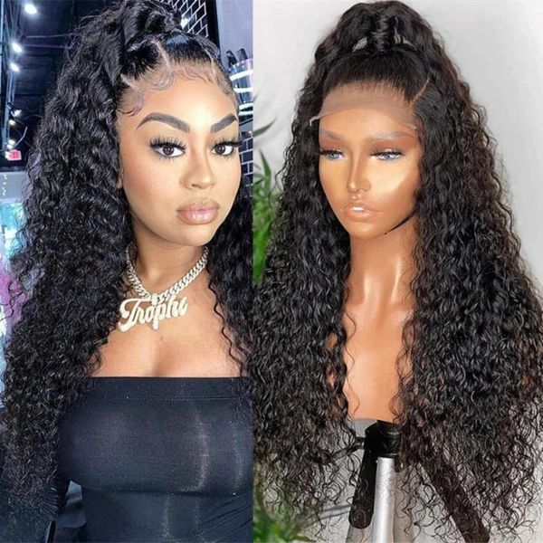 lace wigs deep wave 13x4 curly water front human hair for black women glueless brazilian remy, Black;brown
lace wigs deep wave 13x4 curly water front human hair for black women glueless brazilian remy, Black;brown