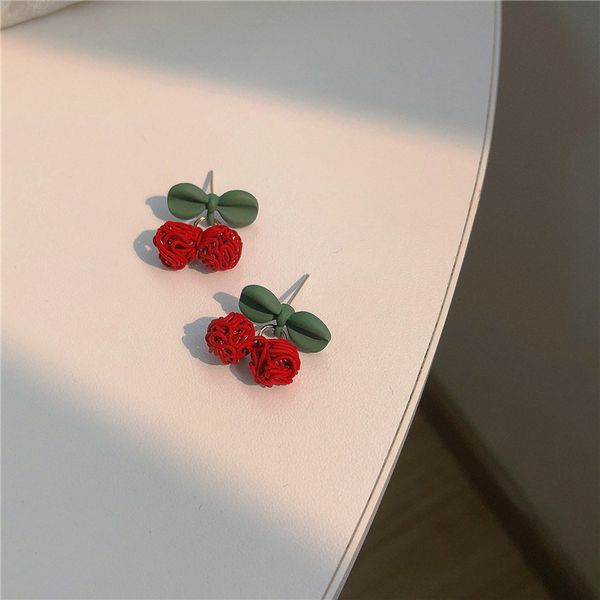 sweet little cherry earrings girl 2021 spring and summer fashion lovely versatile student, Silver
sweet little cherry earrings girl 2021 spring and summer fashion lovely versatile student, Silver