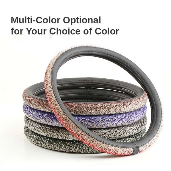 steering wheel covers diamond-studded car cover four seasons universal crystal flashing diamond non-slip handlebar
steering wheel covers diamond-studded car cover four seasons universal crystal flashing diamond non-slip handlebar