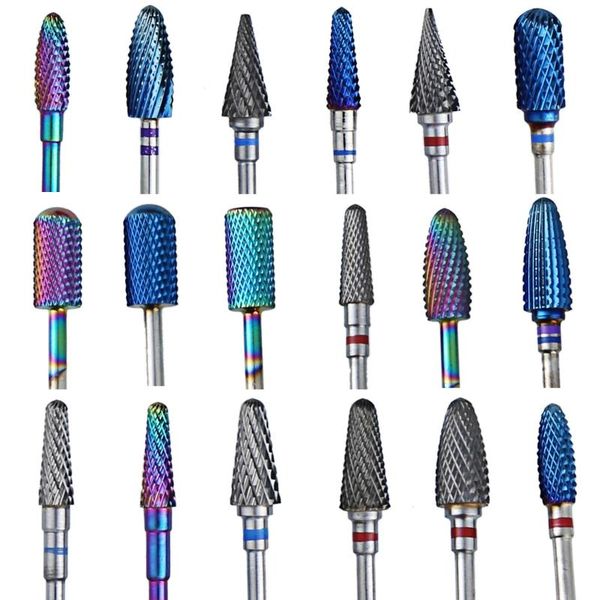 nail art equipment carbide tungsten drill bits milling cutter burrs electric file buffer acrylic gel polishing removal, Silver 
nail art equipment carbide tungsten drill bits milling cutter burrs electric file buffer acrylic gel polishing removal, Silver