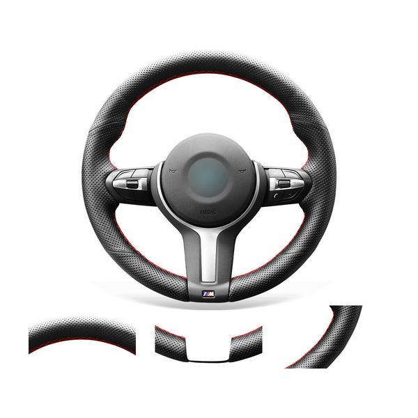 diy custom hand stitched non-slip durable leather steering wheel cover for bmw f30 f34 f22 f23 f32 f33 f36
diy custom hand stitched non-slip durable leather steering wheel cover for bmw f30 f34 f22 f23 f32 f33 f36