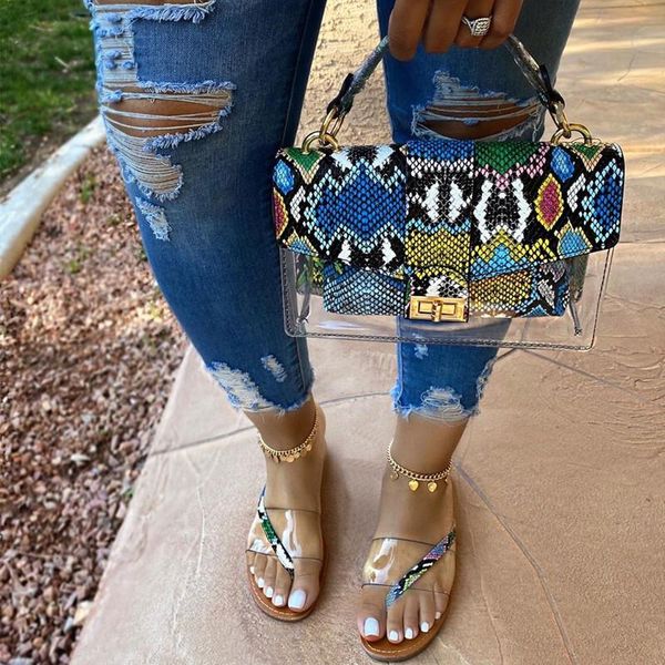 serpentine printing handbag set women's shoulder messenger bag ladies fashion rivet slippers summer casual slides flat shoes, Black
serpentine printing handbag set women's shoulder messenger bag ladies fashion rivet slippers summer casual slides flat shoes, Black