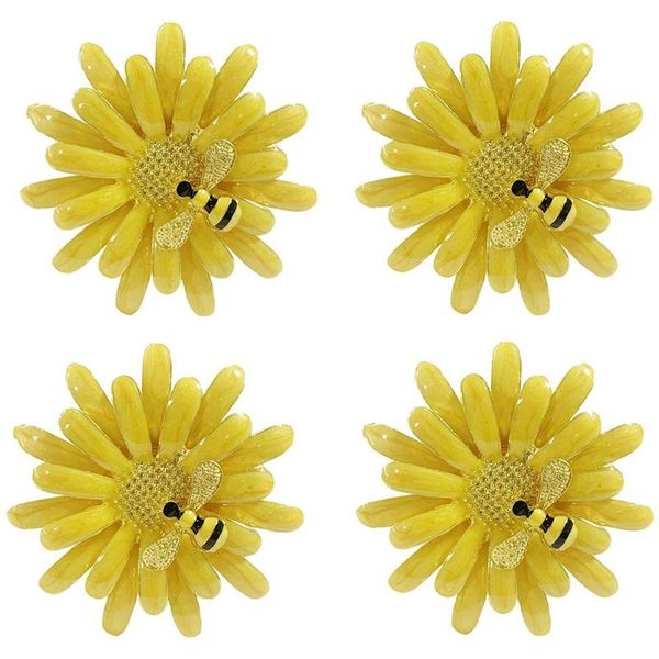 napkin ring 4 piece set, exquisite and cute little bee holder table decoration button rings
napkin ring 4 piece set, exquisite and cute little bee holder table decoration button rings