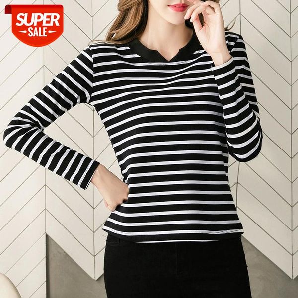 aossviao 2021 autumn winter cotton t shirt women loose style solid tee shirt female long sleeve tees o-neck stripe t-shirt #kt1s, White
aossviao 2021 autumn winter cotton t shirt women loose style solid tee shirt female long sleeve tees o-neck stripe t-shirt #kt1s, White