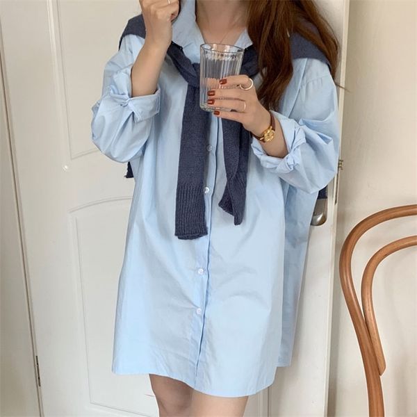 spring autumn women's blouses korean style macarons solid color loose long sleeve casual female gx369 210507, White
spring autumn women's blouses korean style macarons solid color loose long sleeve casual female gx369 210507, White
