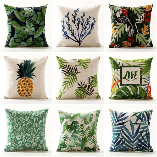green plant 45*45cm pillowcase pastoral color home sofa pillow lumbar pillowcover car seat cushion cover office cushion/decorative
green plant 45*45cm pillowcase pastoral color home sofa pillow lumbar pillowcover car seat cushion cover office cushion/decorative