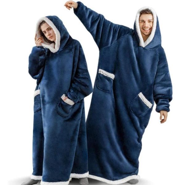 women's hoodies & sweatshirts super long flannel blanket with sleeves winter sweatshirt women men pullover fleece giant tv, Black
women's hoodies & sweatshirts super long flannel blanket with sleeves winter sweatshirt women men pullover fleece giant tv, Black