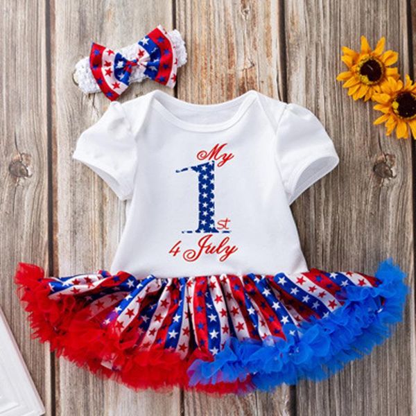 girl's dresses toddler summer born baby girls american flag july 4th bodysuit headband outfits short sleeve holiday clothes infant kids, Red;yellow
girl's dresses toddler summer born baby girls american flag july 4th bodysuit headband outfits short sleeve holiday clothes infant kids, Red;yellow