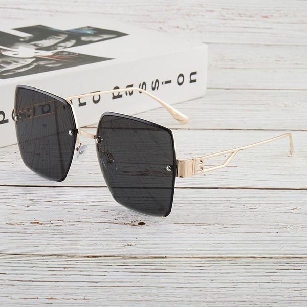 sunglasses fashion big frame trend driver's men's and women's net red dazzling shade street, Blue
sunglasses fashion big frame trend driver's men's and women's net red dazzling shade street, Blue