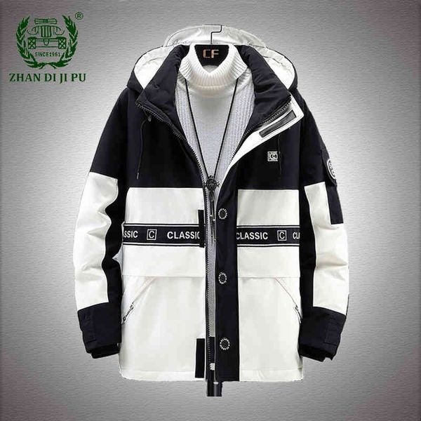 cargo men down jacket winter windproof thick warm couple models white duck parkas casual loose hooded fashion coats male, Black
cargo men down jacket winter windproof thick warm couple models white duck parkas casual loose hooded fashion coats male, Black