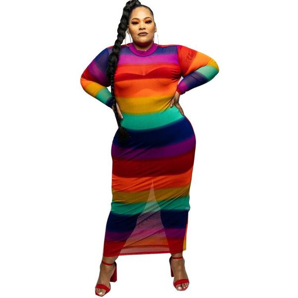 plus size dresses rainbow printed long sleeve bodycon dress women 4xl 5xl vintage elegant christmas robe femme chic outfits, Black
plus size dresses rainbow printed long sleeve bodycon dress women 4xl 5xl vintage elegant christmas robe femme chic outfits, Black