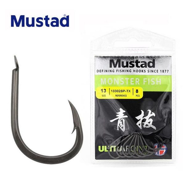 packs/lot mustad 13302 large barbed hook big fish sea angling high carbon steel hooks ocean fishing special for
packs/lot mustad 13302 large barbed hook big fish sea angling high carbon steel hooks ocean fishing special for
