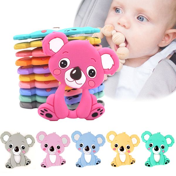 food grade baby rodents silicone teethers diy animal koala baby ring teether infant chew charms kids teething gift toddler toys
food grade baby rodents silicone teethers diy animal koala baby ring teether infant chew charms kids teething gift toddler toys