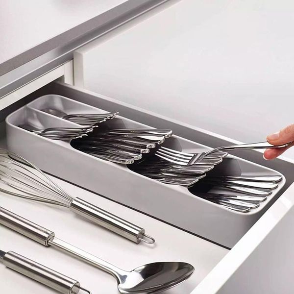 kitchen organizer cutlery drawer storage box tray fork spoon divider container for utensils appriance rack cabinet stand bottles & jars
kitchen organizer cutlery drawer storage box tray fork spoon divider container for utensils appriance rack cabinet stand bottles & jars