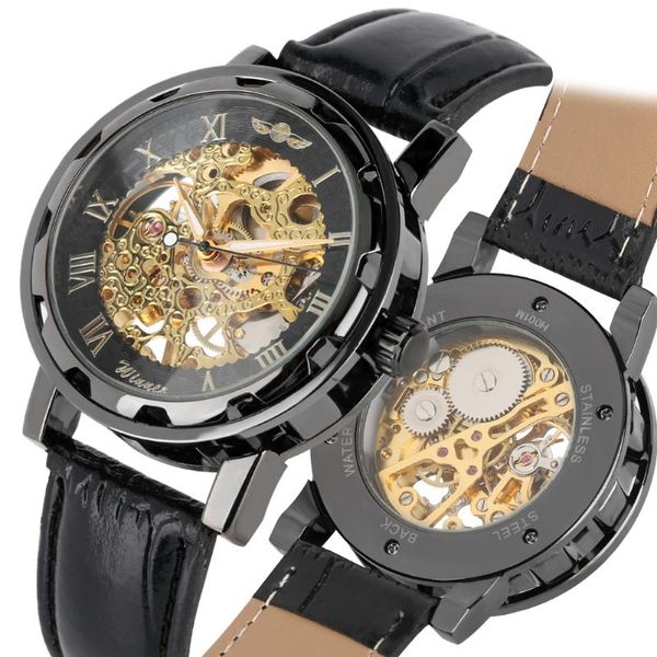wristwatches relogios masculino skeleton mechanical wrist watch men transparent hand-winding watches business style genuine leather clock, Slivery;brown
wristwatches relogios masculino skeleton mechanical wrist watch men transparent hand-winding watches business style genuine leather clock, Slivery;brown