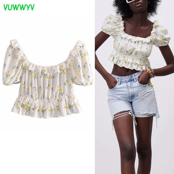 vuwwyv women white floral ruffle embroidery woman blouses summer short puff sleeve cutwork crop ladies 210430
vuwwyv women white floral ruffle embroidery woman blouses summer short puff sleeve cutwork crop ladies 210430