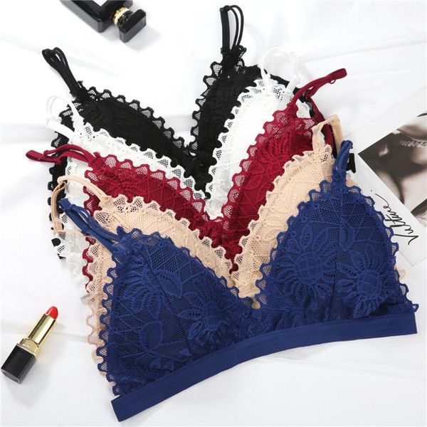 bras summer women's bra lace unpadded bralette bustier wirelingerie female's underwear 34 a-34b, Red;black
bras summer women's bra lace unpadded bralette bustier wirelingerie female's underwear 34 a-34b, Red;black