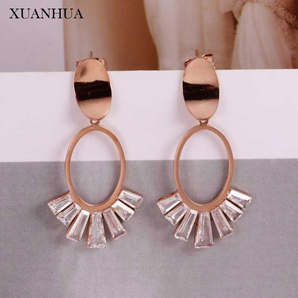 dangle & chandelier xuanhua rose gold zircon earrings for women stainless steel jewelry woman charms drop earings fashion accessories, Silver
dangle & chandelier xuanhua rose gold zircon earrings for women stainless steel jewelry woman charms drop earings fashion accessories, Silver