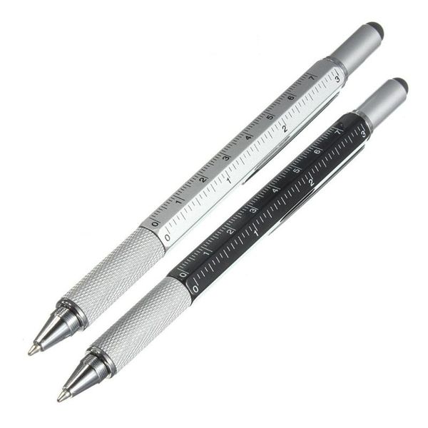 1pcs/lot arrival tool ballpoint pen screwdriver ruler spirit level with a and scale multifunction 6 in 1 metal pens, Blue;orange
1pcs/lot arrival tool ballpoint pen screwdriver ruler spirit level with a and scale multifunction 6 in 1 metal pens, Blue;orange
