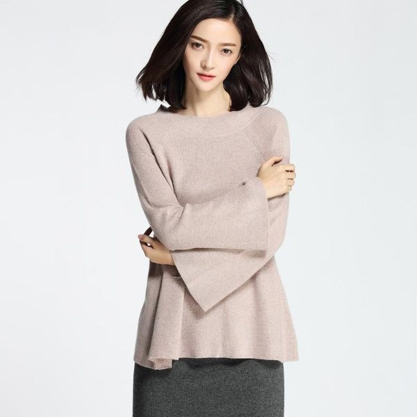 women's sweaters fashion women loose flare sleeve cashmere knitted and pullovers -16019, White;black
women's sweaters fashion women loose flare sleeve cashmere knitted and pullovers -16019, White;black