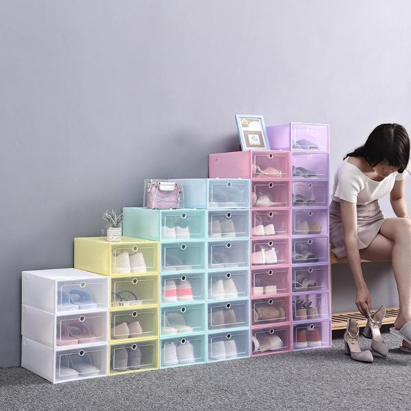 storage bags undefined 1pc foldable clear shoes box plastic stackable shoe organizer case with flipping door ladies
storage bags undefined 1pc foldable clear shoes box plastic stackable shoe organizer case with flipping door ladies