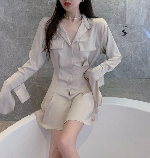 casual dresses 2021 autumn loose long sleeve dress fashion womens solid vestidos, Black;gray
casual dresses 2021 autumn loose long sleeve dress fashion womens solid vestidos, Black;gray