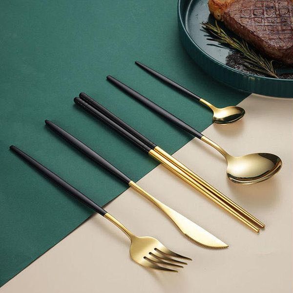 dinnerware sets upscale gold set stainless steel tableware knife fork chopsticks coffee spoon flatware dishwasher safe cutleryset
dinnerware sets upscale gold set stainless steel tableware knife fork chopsticks coffee spoon flatware dishwasher safe cutleryset