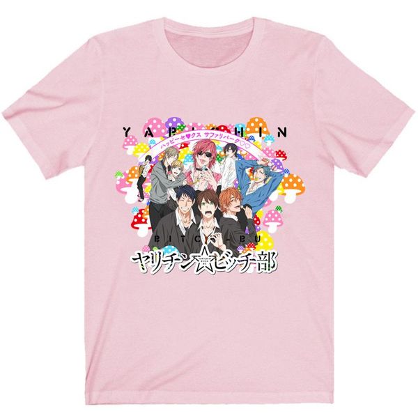 men's t-shirts anime yarichin b club t-shirt yuri ayato clothes tees camiseta, White;black
men's t-shirts anime yarichin b club t-shirt yuri ayato clothes tees camiseta, White;black