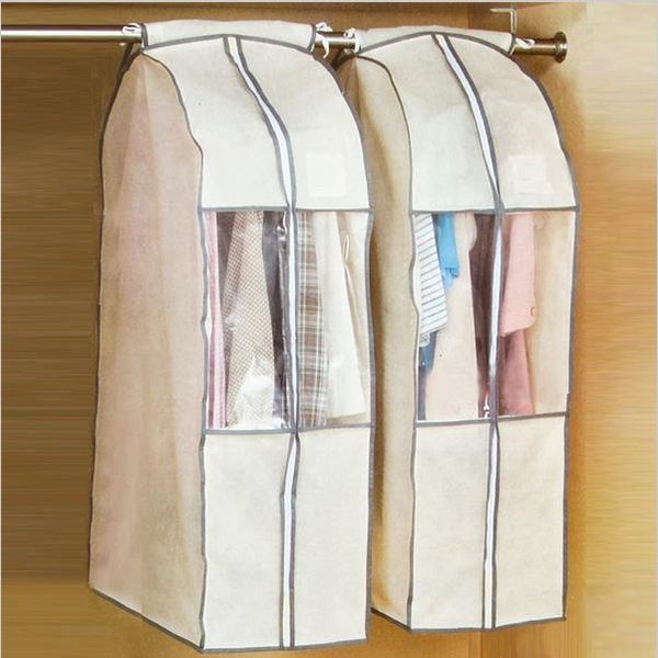 two size dress clothes garment suit cover bag dustproof jacket skirt storage protector boxes & bins
two size dress clothes garment suit cover bag dustproof jacket skirt storage protector boxes & bins