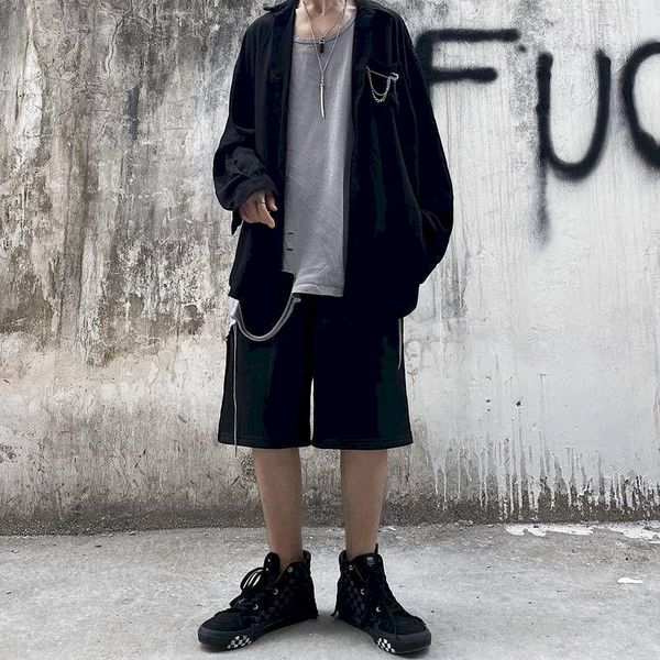 men's shorts hip hop pants beach sport sweatpants women plus size men lazy style trending mens summer couple clothes knee length, White;black
men's shorts hip hop pants beach sport sweatpants women plus size men lazy style trending mens summer couple clothes knee length, White;black