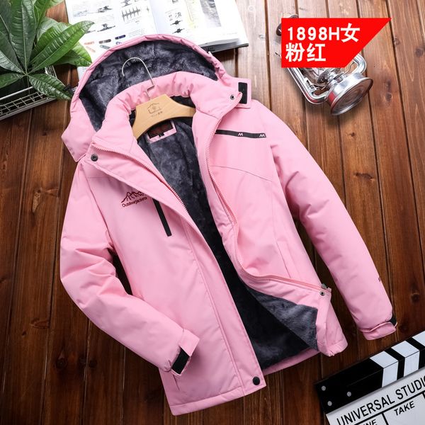 winter plush couples windproof and waterproof riding clothes warm assault outdoor sports mountaineering ski, Black;brown
winter plush couples windproof and waterproof riding clothes warm assault outdoor sports mountaineering ski, Black;brown