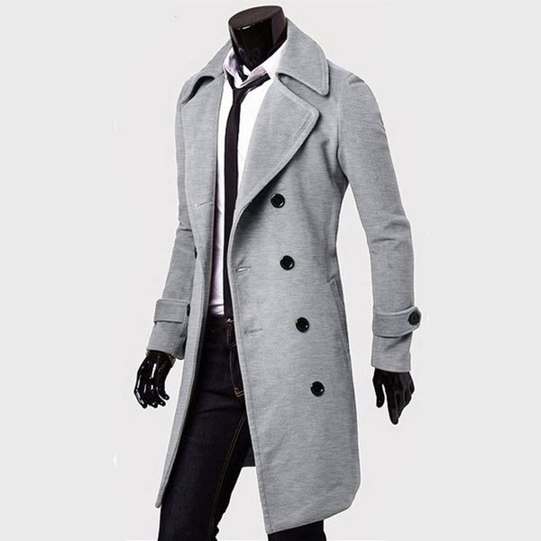 men's jackets 2021 autumn and winter double-breasted windbreaker jacket lapel warm double-sided woolen mid-length handsome coa, Black;brown
men's jackets 2021 autumn and winter double-breasted windbreaker jacket lapel warm double-sided woolen mid-length handsome coa, Black;brown