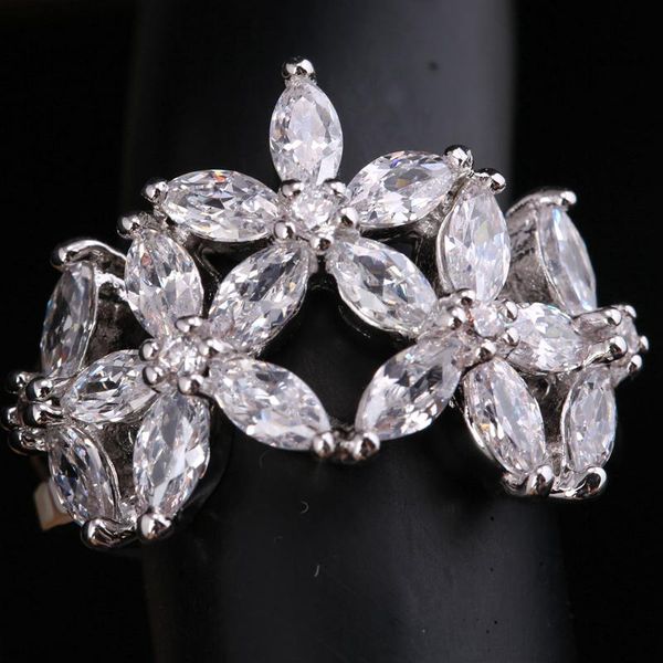 wedding rings incredible 5 white zircon silver plated argent jewelry ring us# size 6 / 7 8 9 s1571, Slivery;golden
wedding rings incredible 5 white zircon silver plated argent jewelry ring us# size 6 / 7 8 9 s1571, Slivery;golden