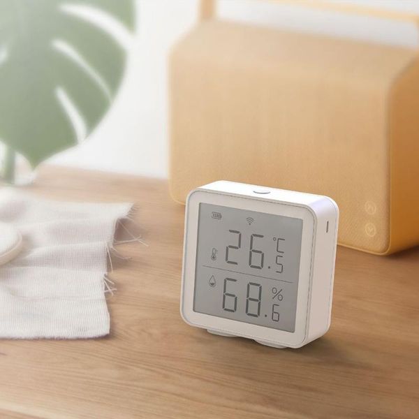 smart home control household intelligent temperature humidity sensor detector wifi 2.4ghz remote wireless monitor hygrometer analyzer
smart home control household intelligent temperature humidity sensor detector wifi 2.4ghz remote wireless monitor hygrometer analyzer