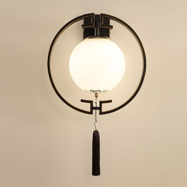 chinese classical wall lamp porch villa stairway bedroom el guest room light round iron glass sconce bra
chinese classical wall lamp porch villa stairway bedroom el guest room light round iron glass sconce bra