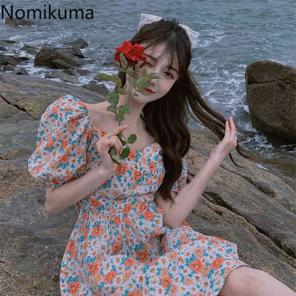 nomikuma sweet floral printed dresses backless bow knot lace up summer dress women korean style a line chic vestidos 210514, Black;gray
nomikuma sweet floral printed dresses backless bow knot lace up summer dress women korean style a line chic vestidos 210514, Black;gray