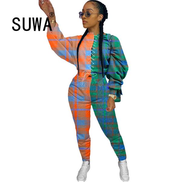 two piece set sport casual outfit fall winter clothes for women sweatshirt crop sweatpants sweat suit tracksuit plus size 210525, White
two piece set sport casual outfit fall winter clothes for women sweatshirt crop sweatpants sweat suit tracksuit plus size 210525, White