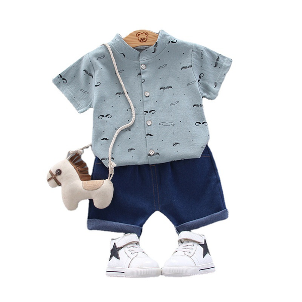 summer infants print clothes baby boys girls turtleneck shirt shorts2pcs/sets kids fashion children casual cotton tracksuits clothing sets, White
summer infants print clothes baby boys girls turtleneck shirt shorts2pcs/sets kids fashion children casual cotton tracksuits clothing sets, White