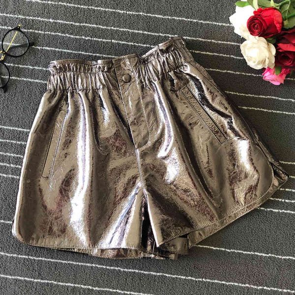 women's pants & capris european style real leather design of women high-quality short high-rise b369, Black;white
women's pants & capris european style real leather design of women high-quality short high-rise b369, Black;white