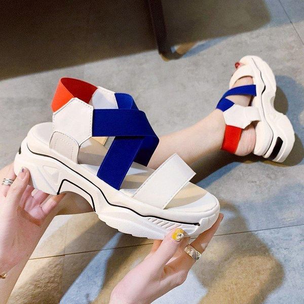 sandals 2021 fashion all-match women's sports platform shoes outdoor casual summer flat beach, Black
sandals 2021 fashion all-match women's sports platform shoes outdoor casual summer flat beach, Black