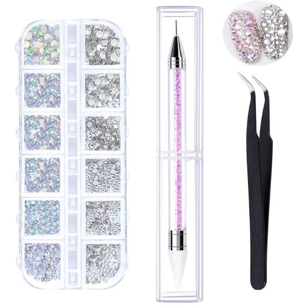 nail art kits 3 pcs set diy design with tweezers dot pen sets tools 6 size crystal rhinestones for nails decoration
nail art kits 3 pcs set diy design with tweezers dot pen sets tools 6 size crystal rhinestones for nails decoration