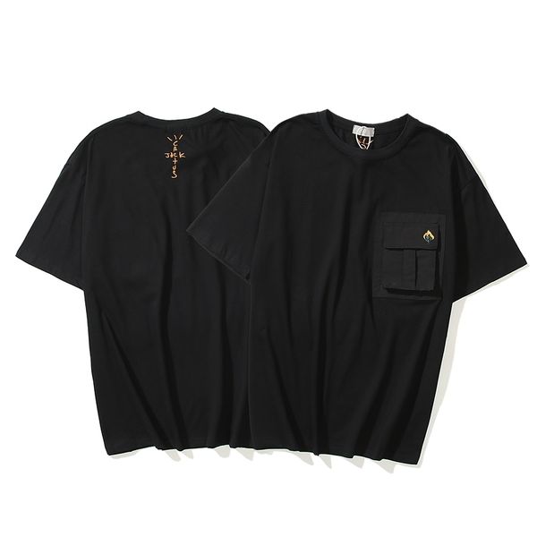 men's t-shirts travis scott cactus jack embroidery pocket black summer tshirts mens streetwear oversize casual short sleeve t-shir, White;black
men's t-shirts travis scott cactus jack embroidery pocket black summer tshirts mens streetwear oversize casual short sleeve t-shir, White;black