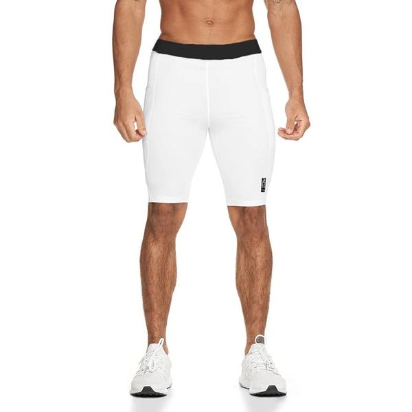 men's shorts tight fitness gym bodybuilding training stretch running five-point pants black compression, White;black
men's shorts tight fitness gym bodybuilding training stretch running five-point pants black compression, White;black